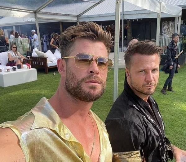 Chris Hemsworth and Bobby