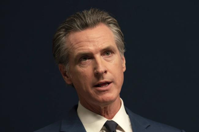 FILE -- California Gov. Gavin Newsom answers questions during a news co<em></em>nference in Sacramento, Calif., on Tuesday Sept, 26, 2023. On Saturday, Oct. 7, Newsom vetoed a bill aimed at limiting the price of insulin. (AP Photo/Rich Pedroncelli, File)