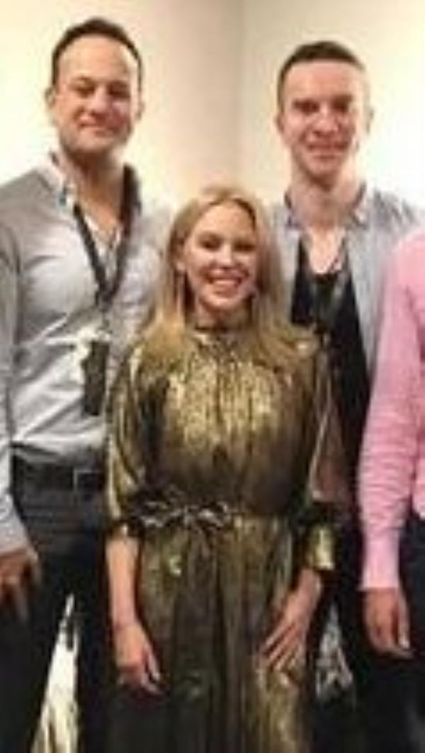 Leo and his partner Matt got to meet Kylie