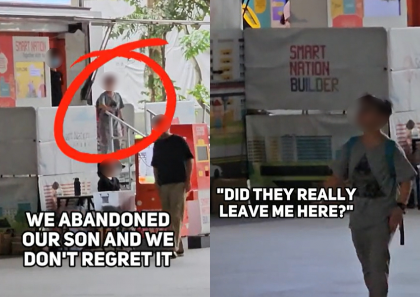 Dad 'abandons' son in public to teach him a lesson, gets slammed by netizens