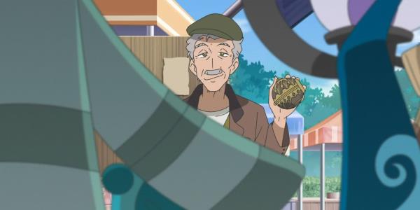 Pokemon Horizons: The Thief with Roy's ball.