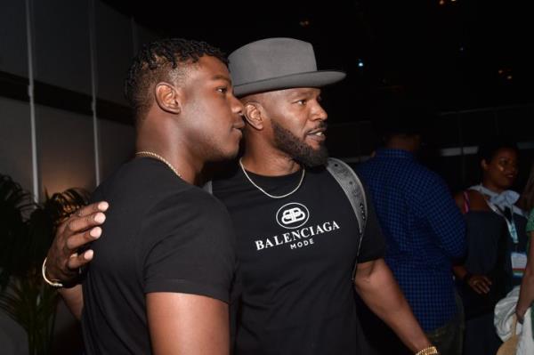 John Boyega and Jamie Foxx photographed in August 2019.