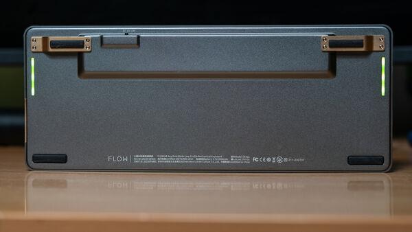 The Lofree Flow RGB sidelights. Picture: Noel Campion.