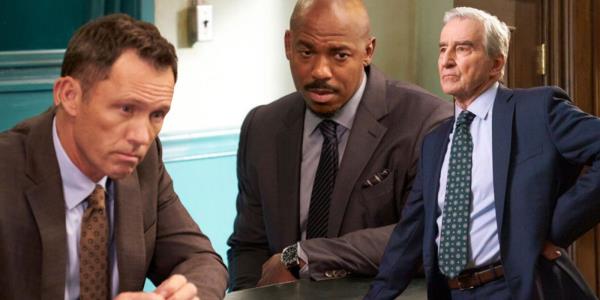 Law and Order cast image with three detectives