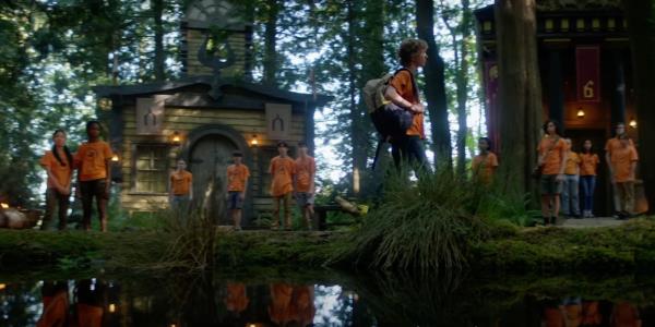 Percy Jackson and the Olympians at camp
